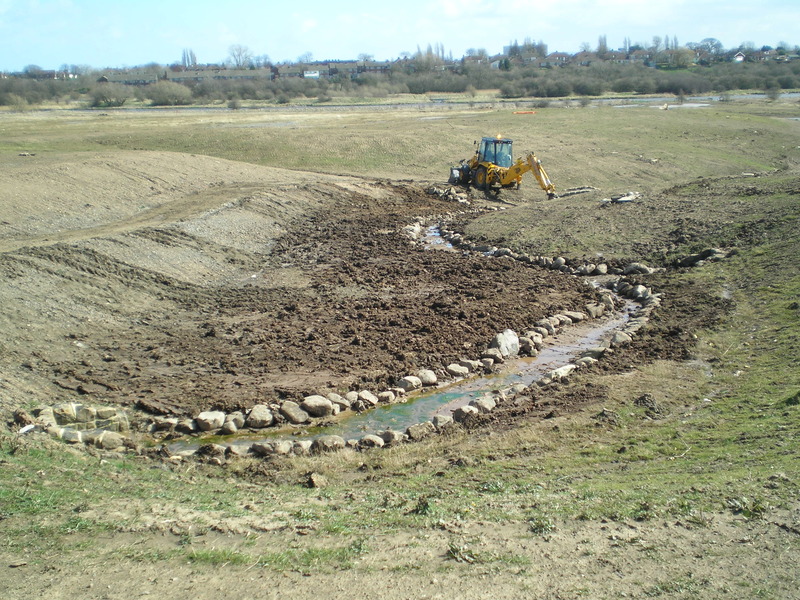 Bowesfield Stream Construction - After