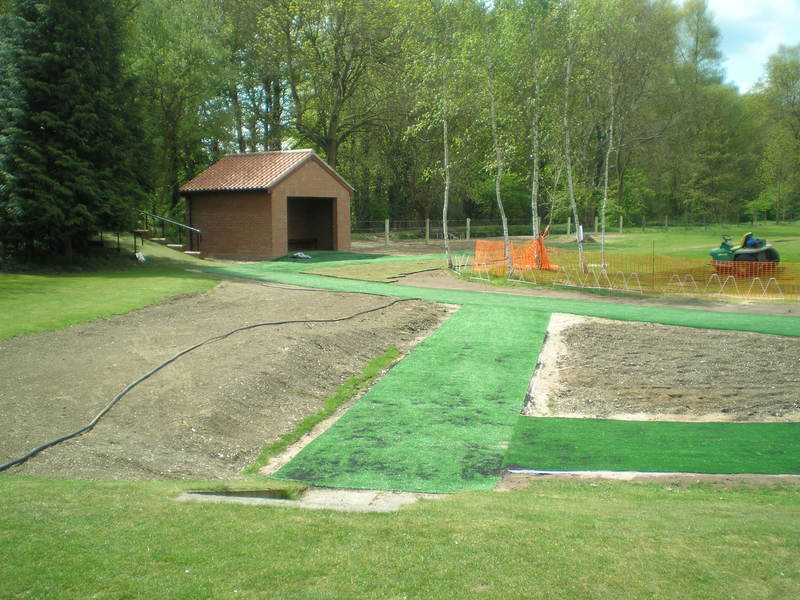 Driffield Golf Course - Preped for Tees