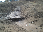 Bowesfield Stream Construction - Before