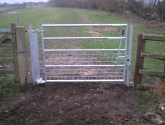 Leeds - Steel Footpath Gate